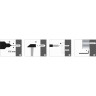 Полотенцедержатель WASSERKRAFT BERKEL K-6830